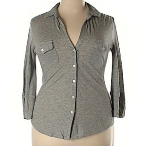 JAMES PERSE Button down Gray Shirt